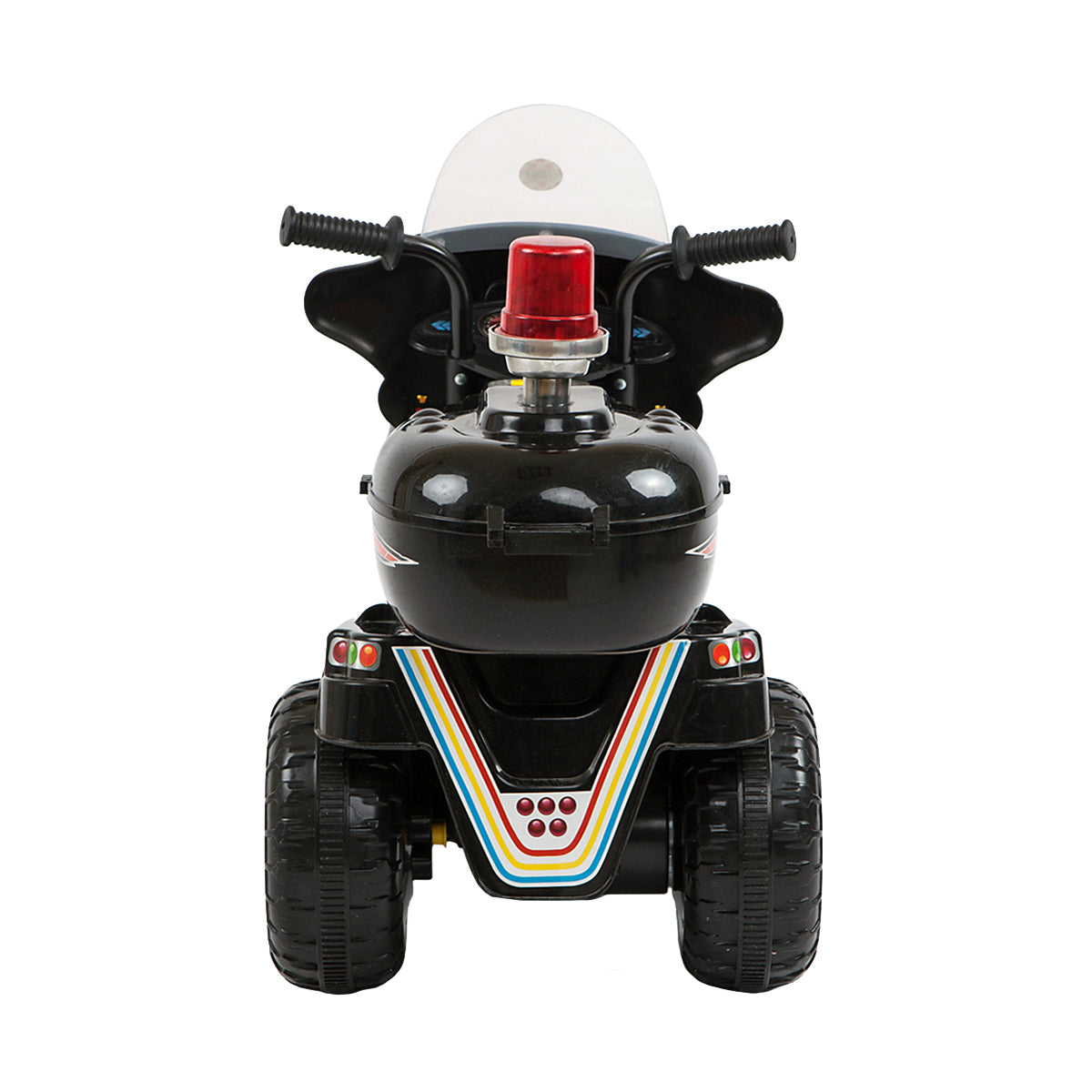 Rechargeable 6V Kids Ride-on Motorcycle, Ages 3-7, Black