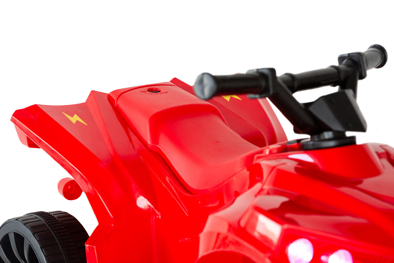 Rechargeable Ride-on Quad bike Red with Safe Braking System