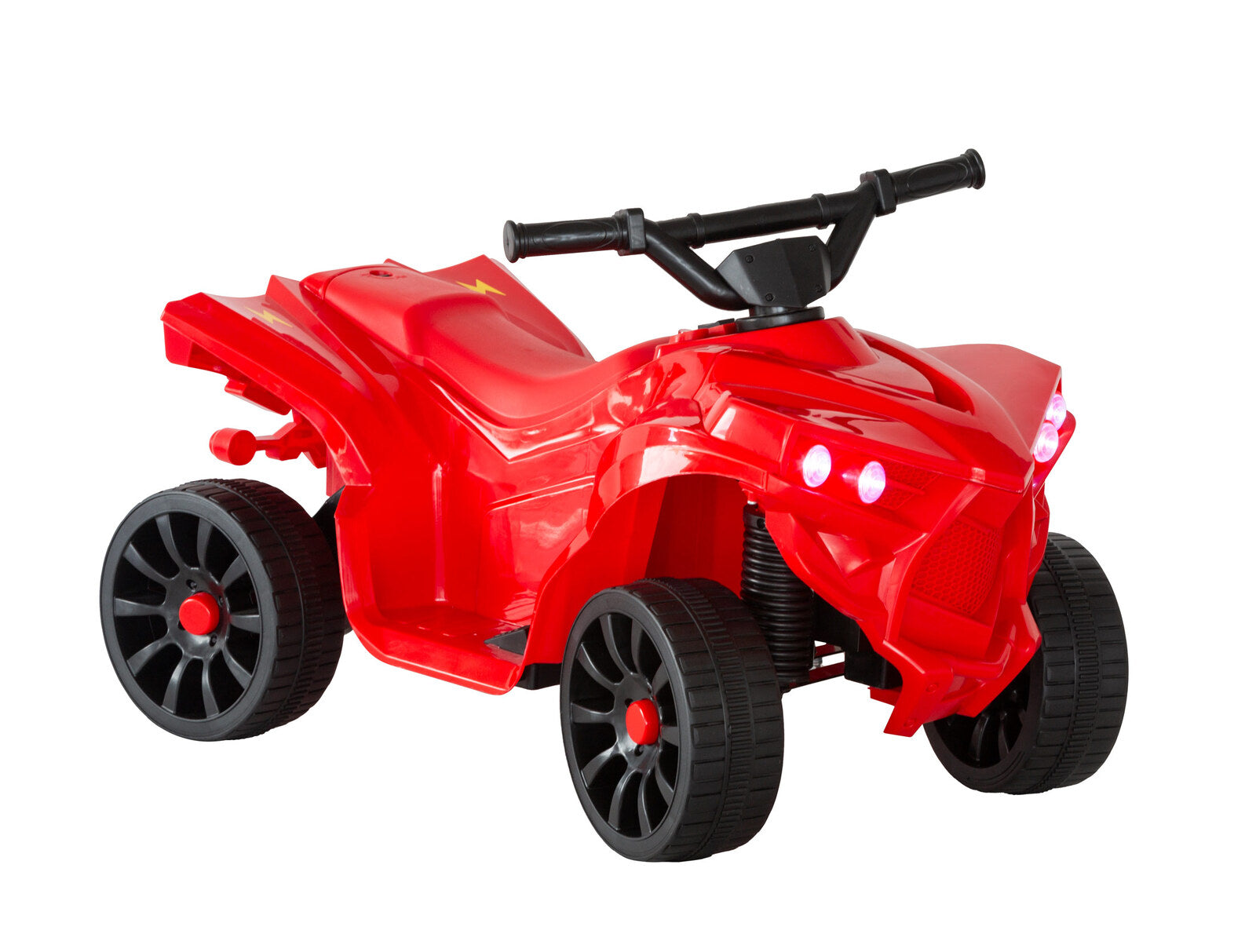 Rechargeable Ride-on Quad bike Red with Safe Braking System