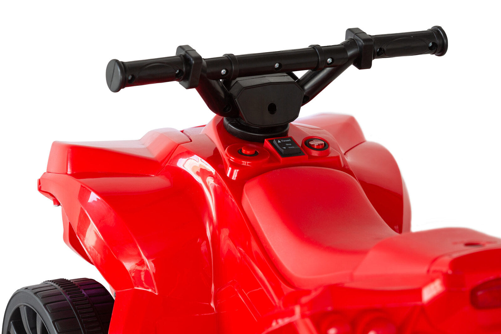 Rechargeable Ride-on Quad bike Red with Safe Braking System