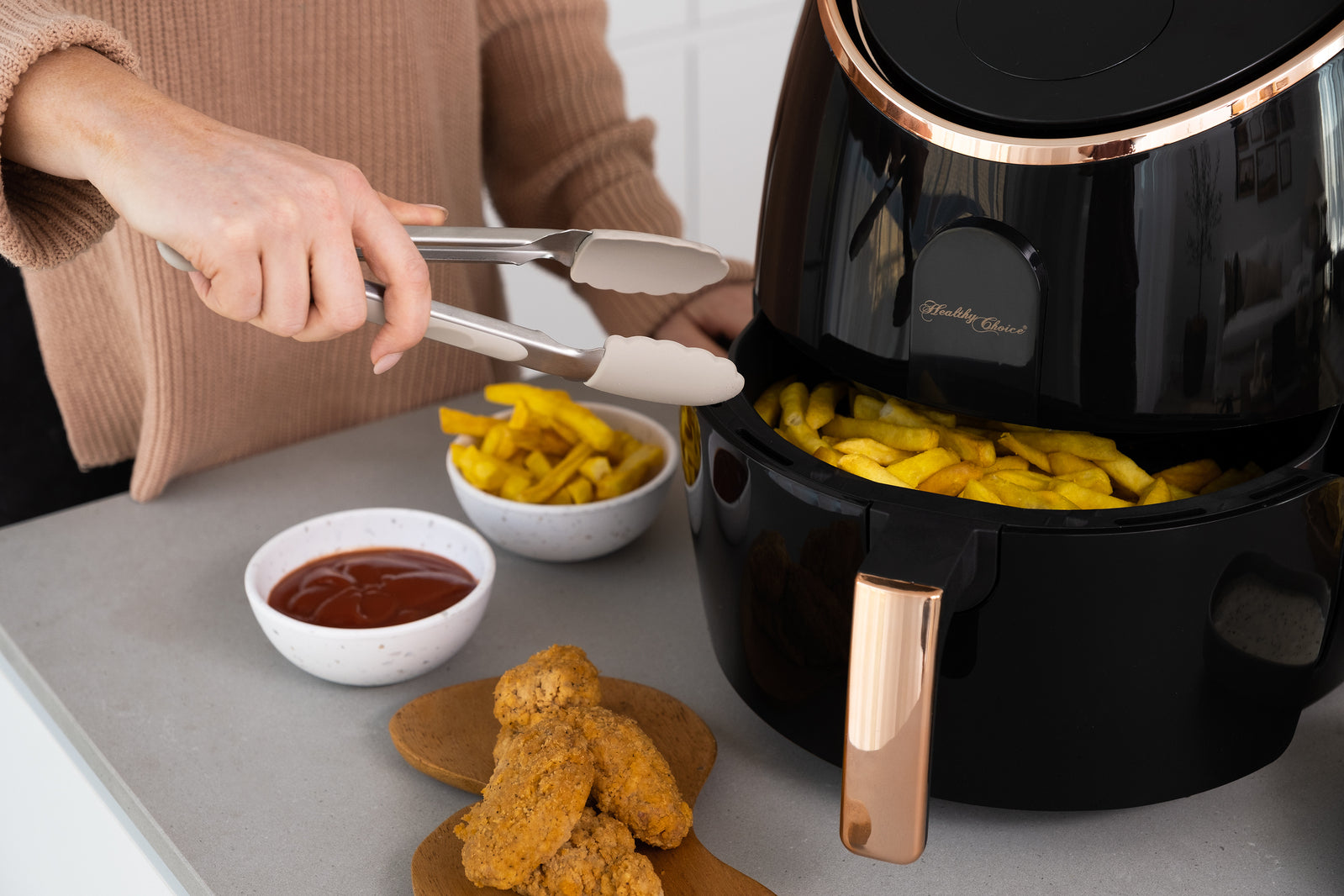 7.1L Digital Air Fryer with Touch Controls & 7 Programs