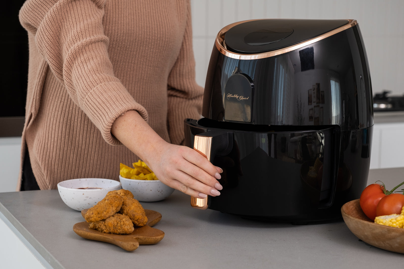 7.1L Digital Air Fryer with Touch Controls & 7 Programs