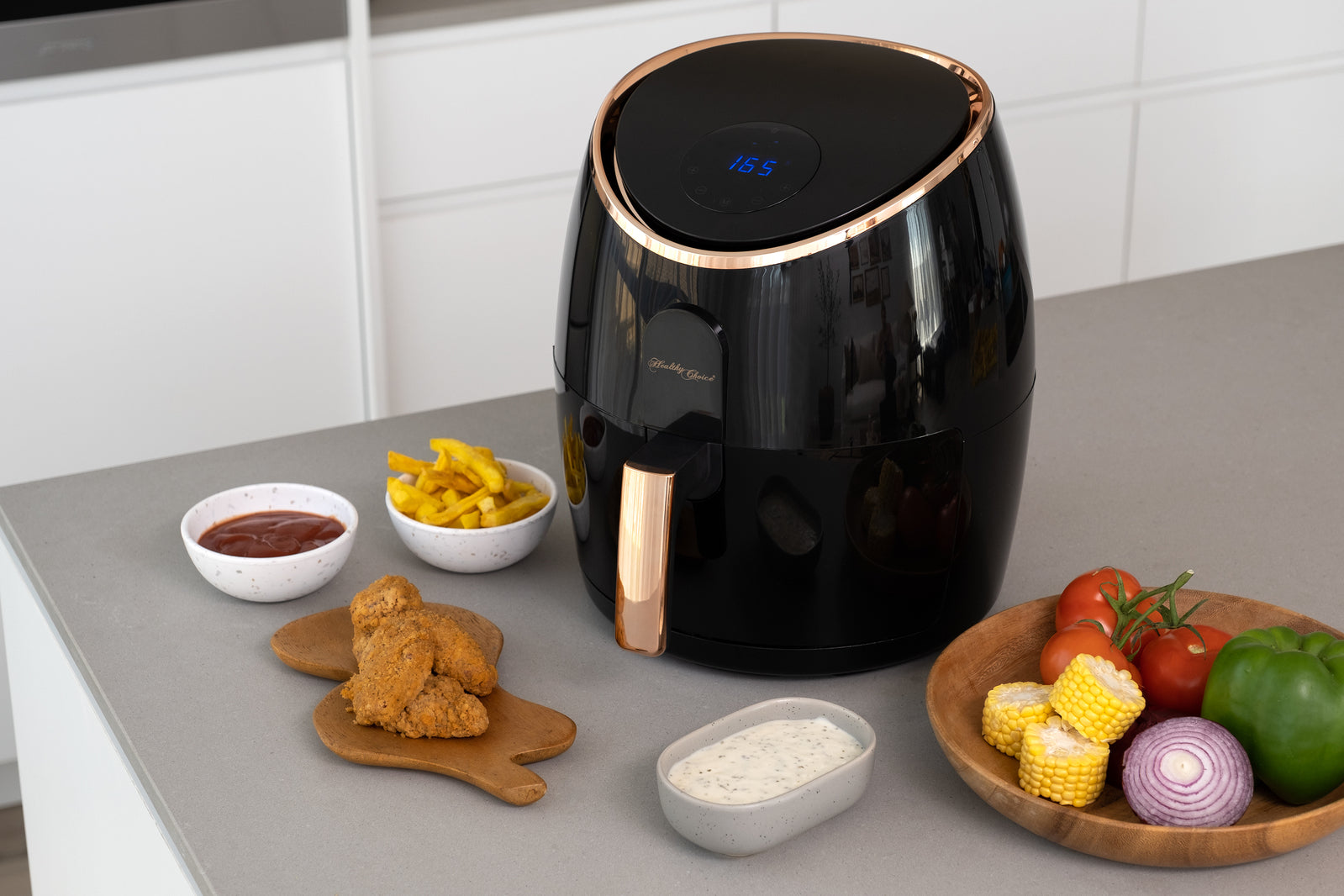 7.1L Digital Air Fryer with Touch Controls & 7 Programs