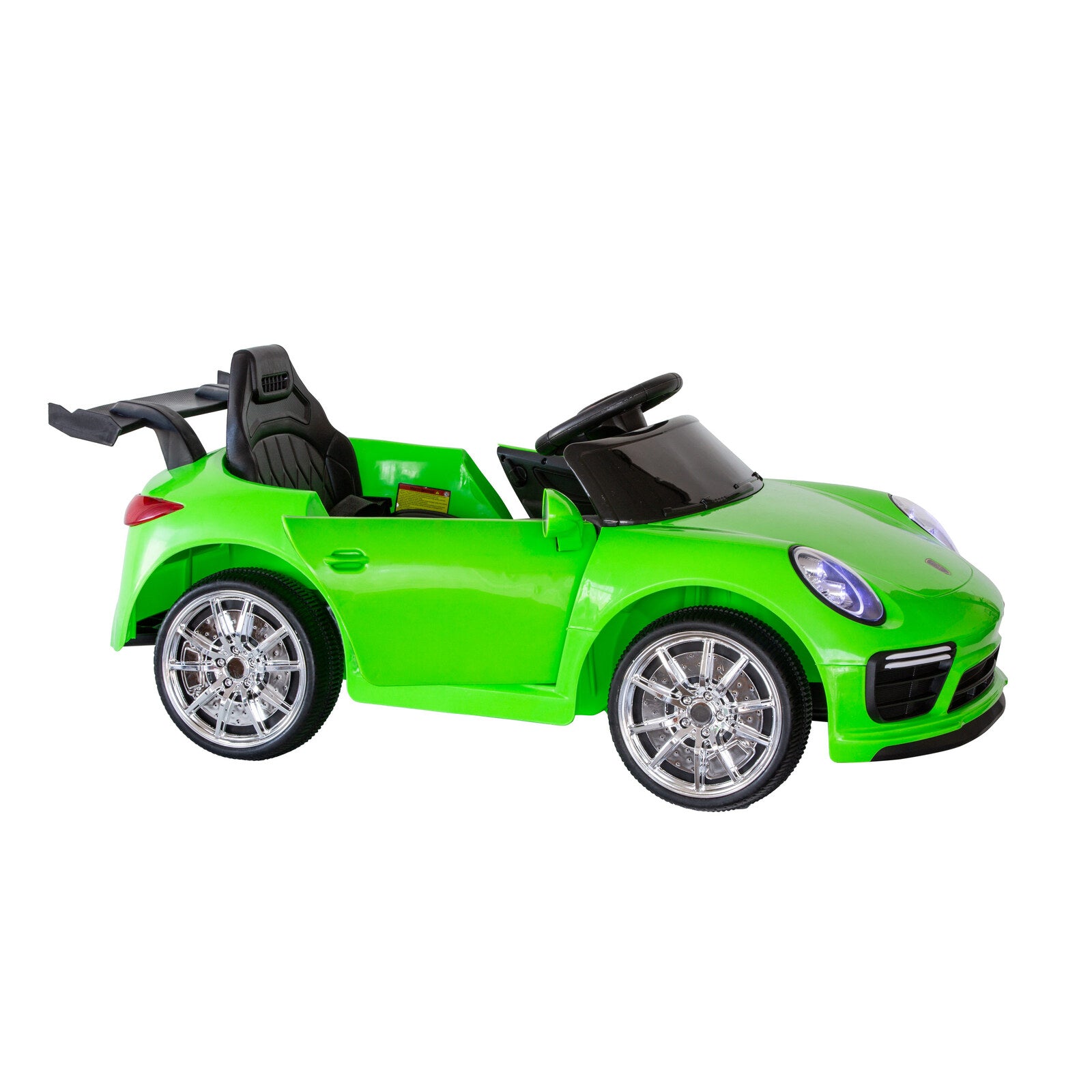 Porsche-inspired Design Ride-on Green Electric Car with Parental Remote Control