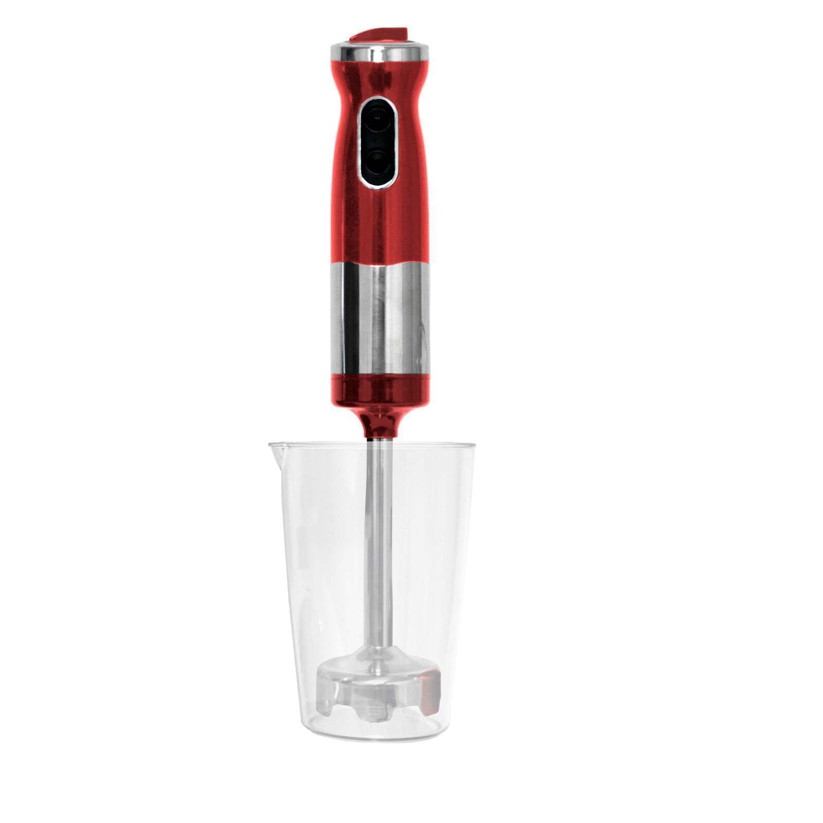 Electric Stick/ Hand Blender & Mixer Red 700ml Capacity