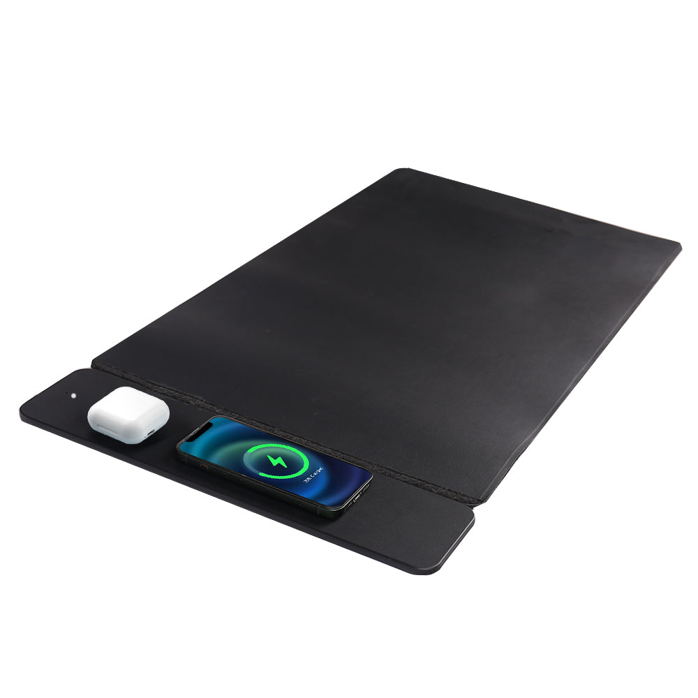 Reversible Fast Charging Mat for Smartphones & Earbuds