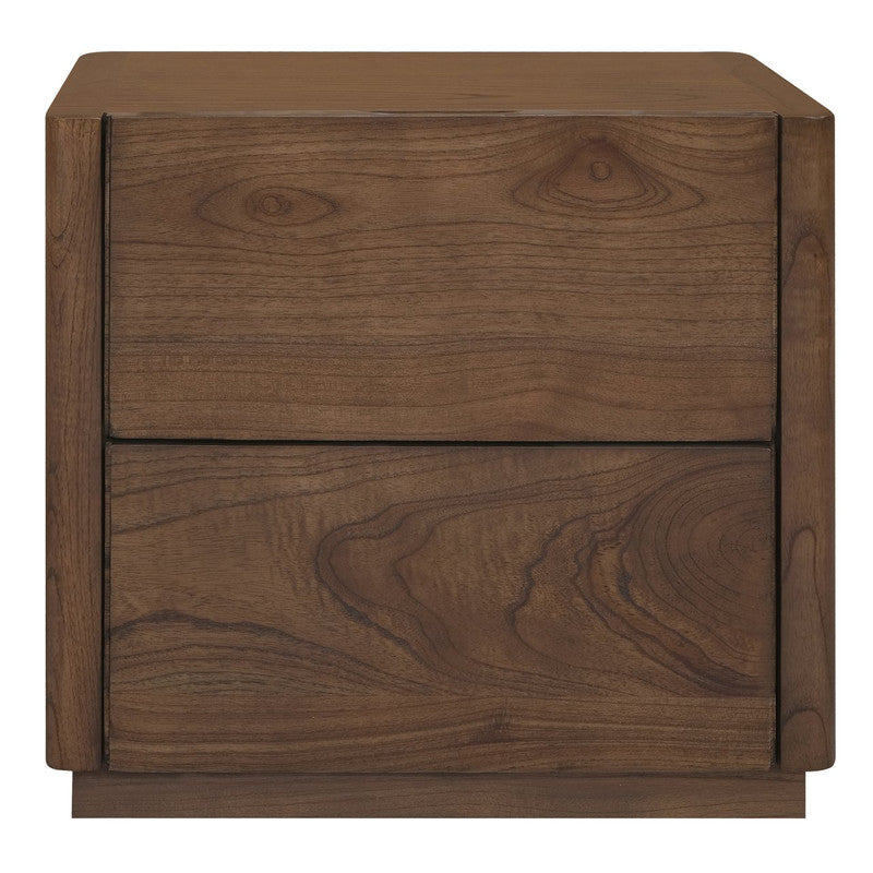 Gatsby 2-Drawer Bedside Table Walnut
