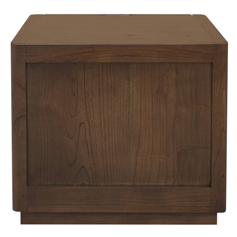 Gatsby 2-Drawer Bedside Table Walnut