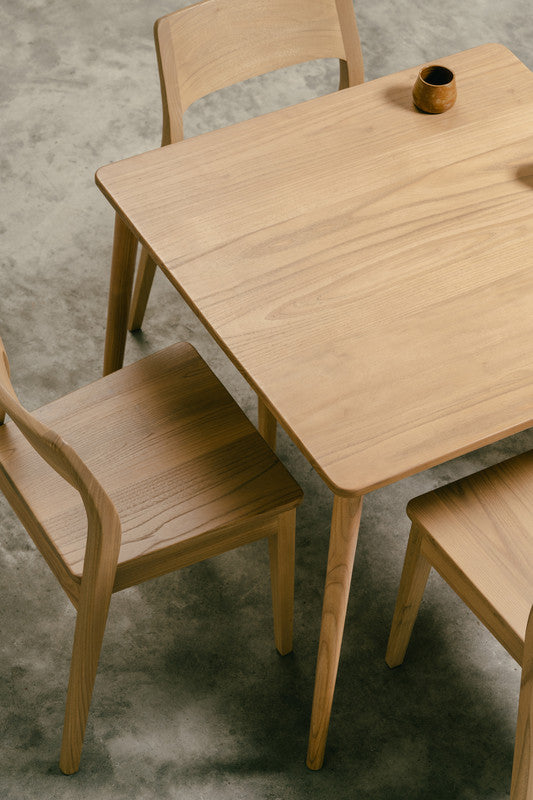 Nobu Oak Dining Table 90 x 90cm Natural
