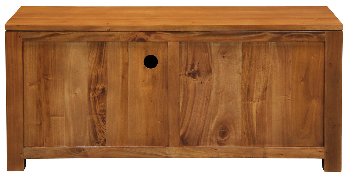 Amsterdam 2 Drawer Entertainment Unit Light Pecan