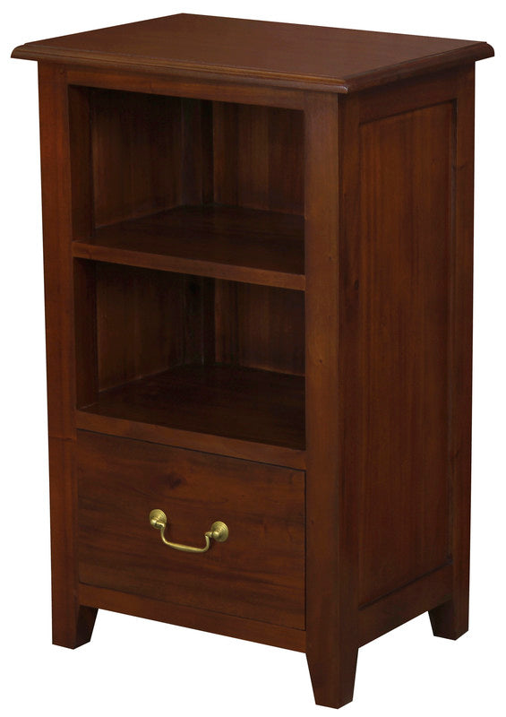 Tasmania 1 Drawer Solid Mahogany Timber Lamp Table Mahogany