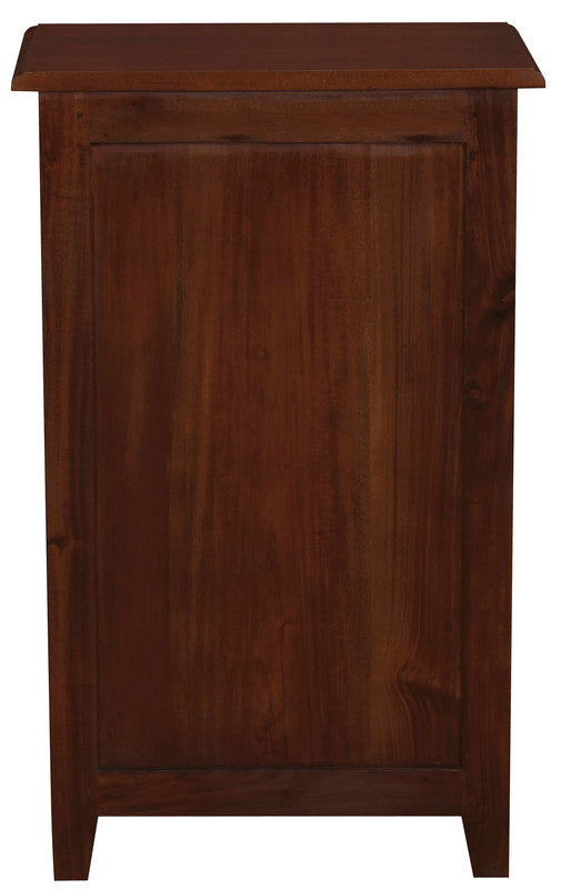 Tasmania 1 Drawer Solid Mahogany Timber Lamp Table Mahogany
