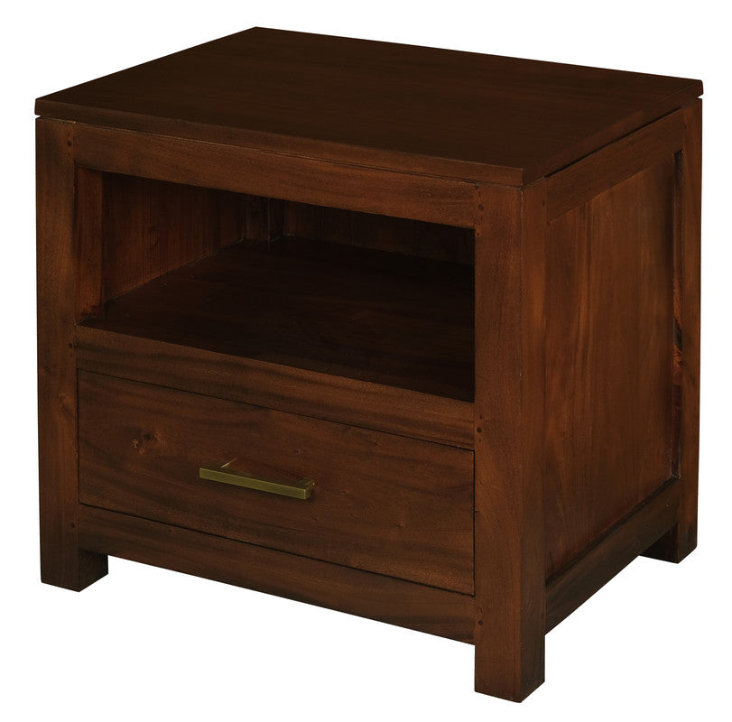 Paris 1 Drawer Solid Mahogany Timber Lamp Table Mahogany