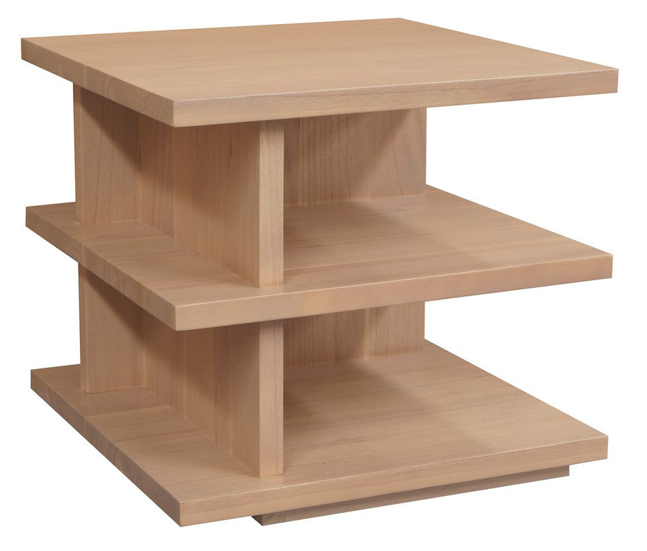 Hudson Oversized Square Side Table Natural