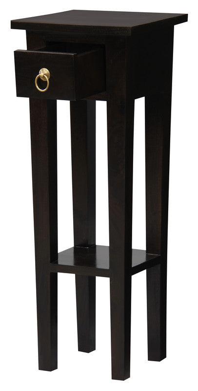 Ezra Straight Leg Plant Stand Chocolate