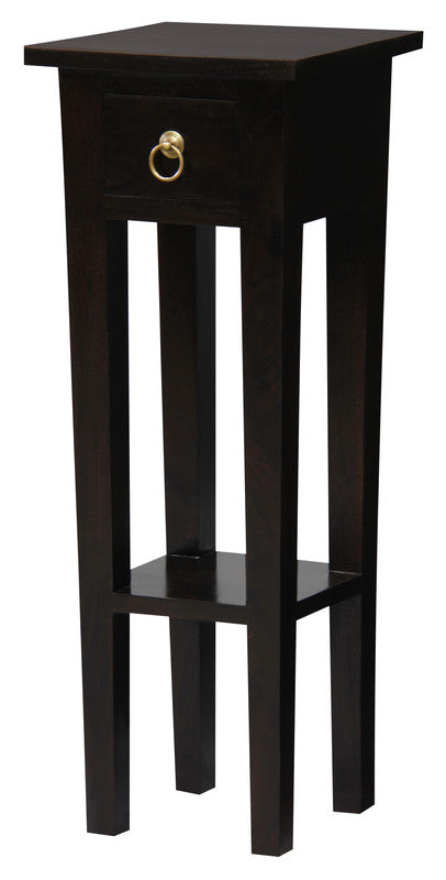 Ezra Straight Leg Plant Stand Chocolate