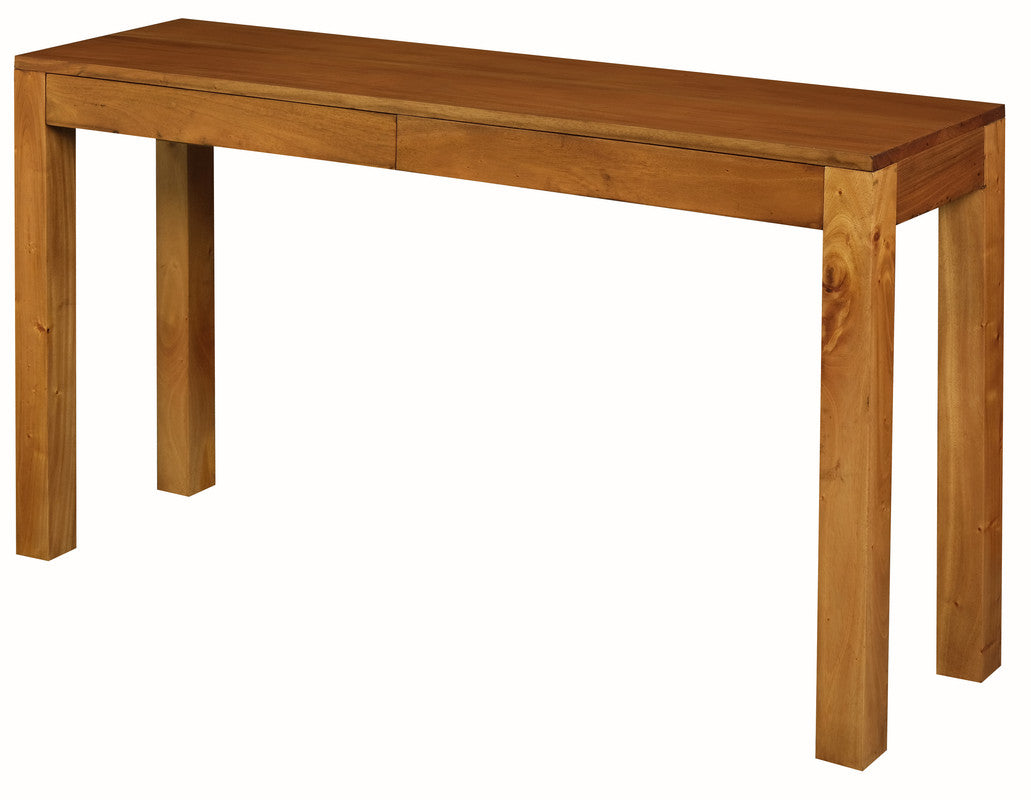 Amsterdam 2 Drawer Sofa Table Light Pecan