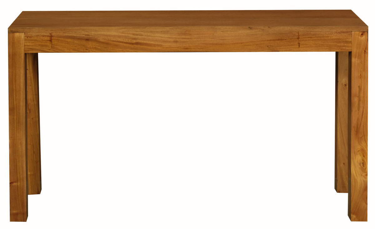 Amsterdam 2 Drawer Sofa Table Light Pecan