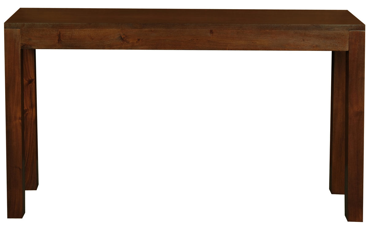 Amsterdam 2 Drawer Sofa Table Mahogany