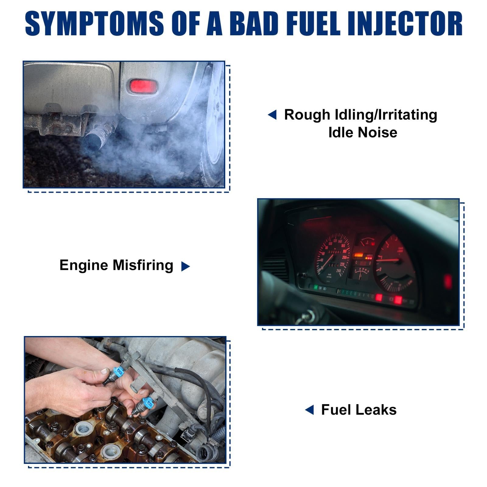 PAT Fuel Injector For Subaru Legacy BP/BL B13 3.0L EZ30D 4D Wagon/Sedan AU