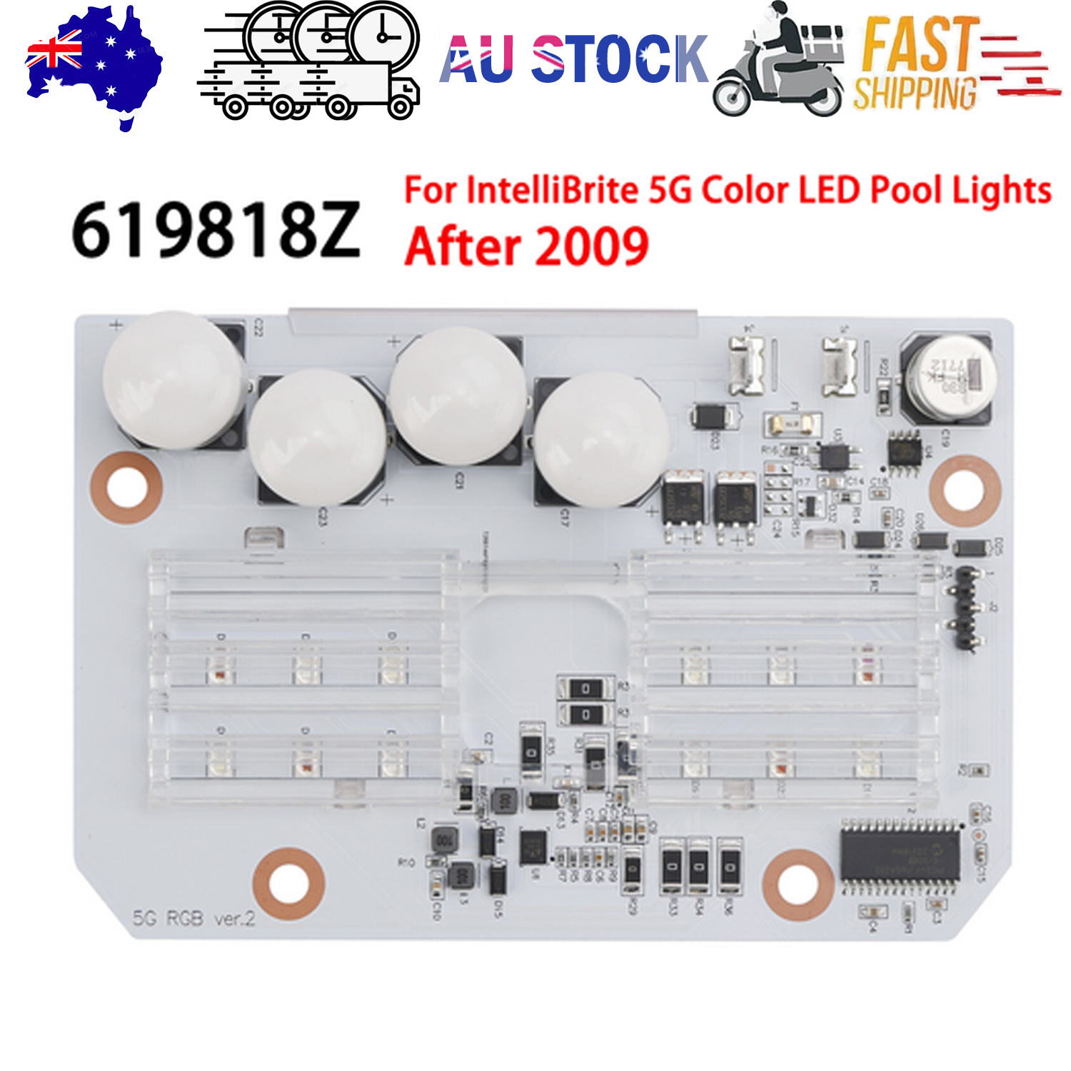 619818Z LED Light Engine Board Kit For IntelliBrite 5G Color LED Pool Light AU