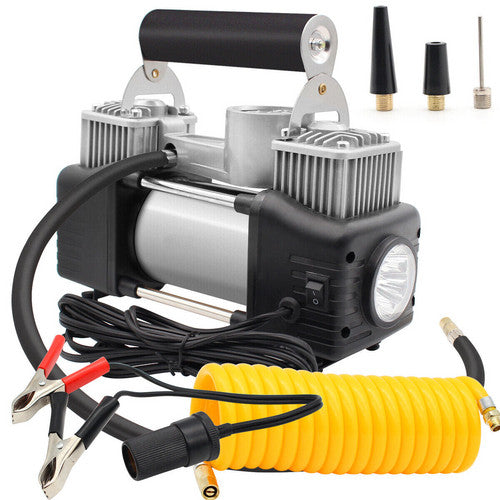 Heavy Duty 4WD Car Air Compressor 12V 150PSI Portable Pump