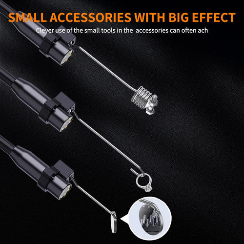 2M 8mm Lens Industrial Endoscope 1080P Digital Borescope Inspection Camera LED Lamp