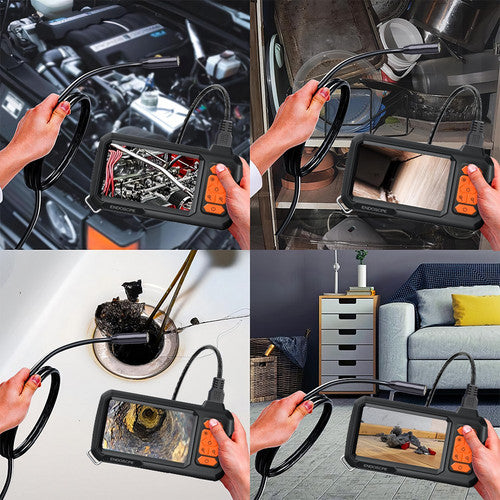 2M 8mm Lens Industrial Endoscope 1080P Digital Borescope Inspection Camera LED Lamp