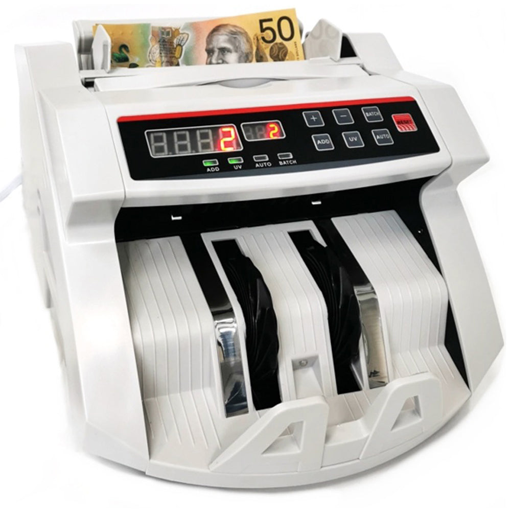 Automatic Bill Counter w/ UV, Magnet Detection, LCD Display