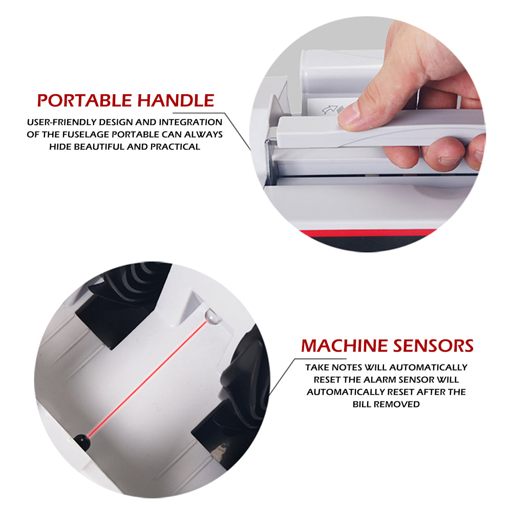 Automatic Bill Counter w/ UV, Magnet Detection, LCD Display