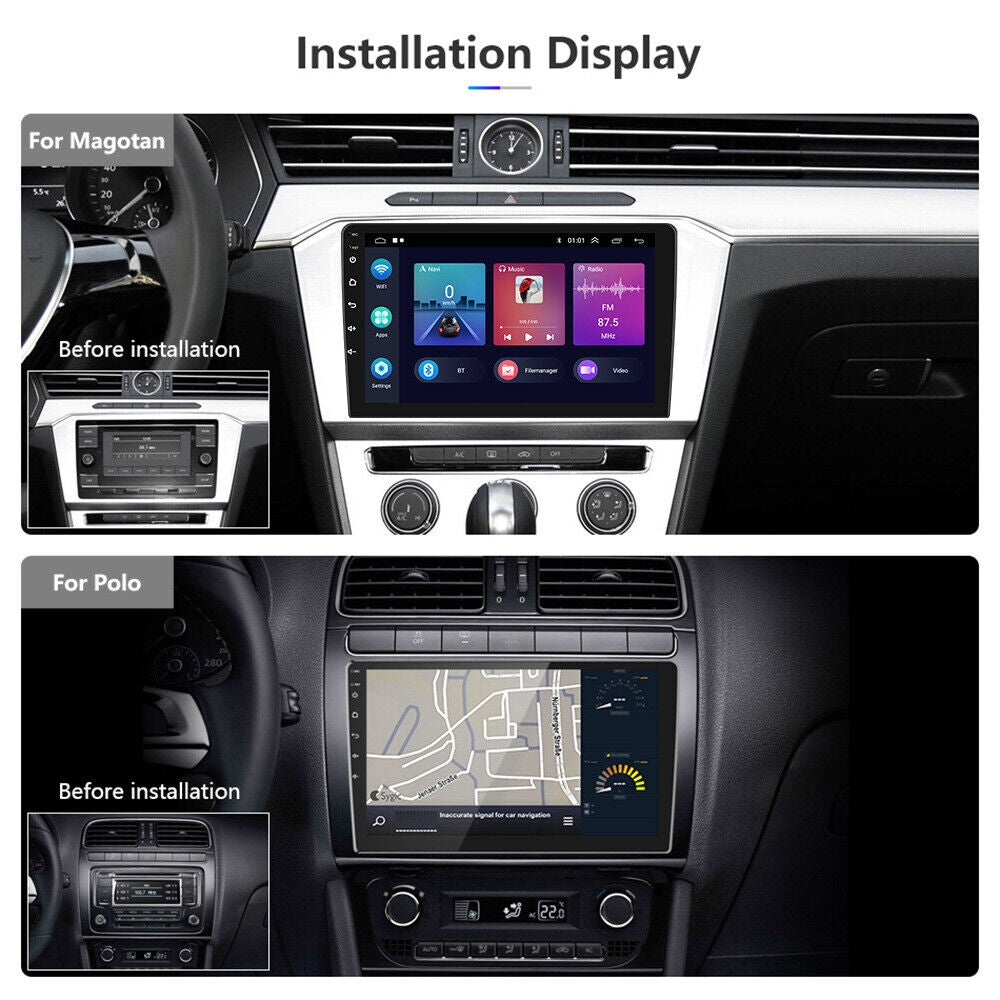 HD 7" 2 DIN Car Radio w/ GPS, WiFi, CarPlay + Rear Camera