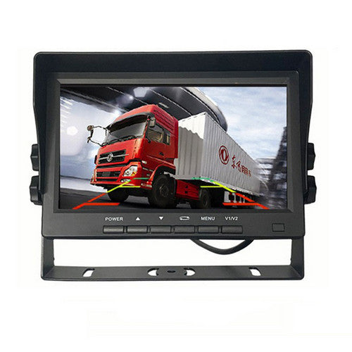 1080P 4-Camera 7" DVR Screen Monitor Kit for Trucks, Buses