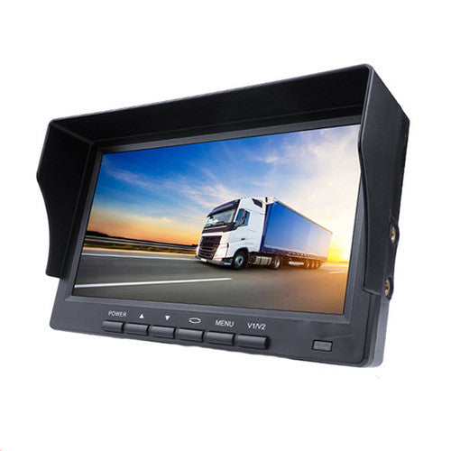 1080P 4-Camera 7" DVR Screen Monitor Kit for Trucks, Buses