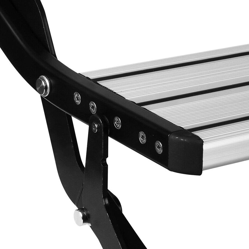 Lightweight Aluminium Double Caravan Steps with Anti-Slip