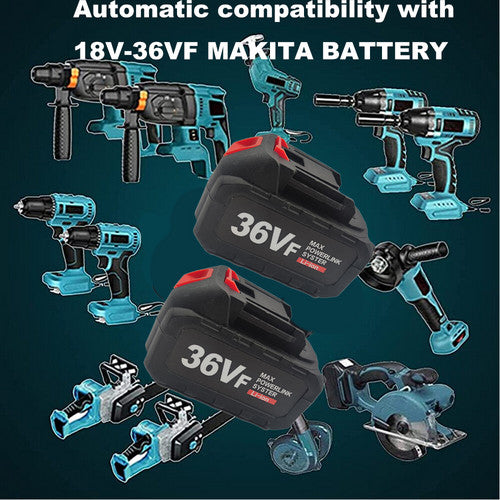 2x 7000mAh 18V/36V Li-ion Replacement Battery Set for Makita