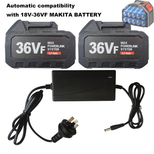 2x 7000mAh 18V/36V Li-ion Replacement Battery Set for Makita