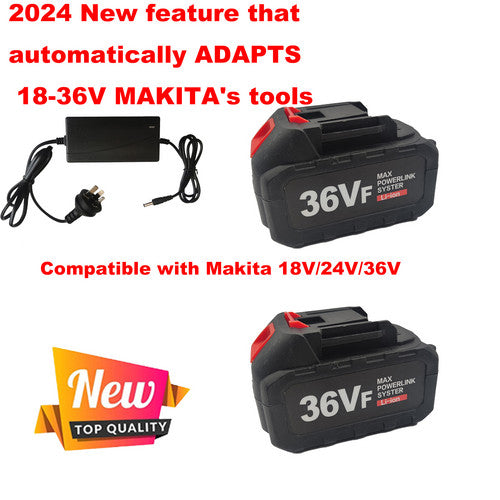 2x 7000mAh 18V/36V Li-ion Replacement Battery Set for Makita