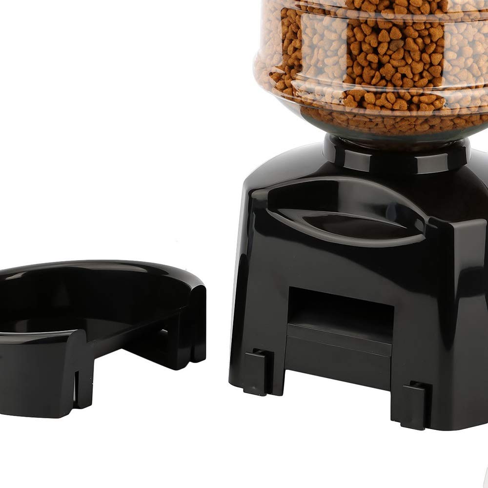 5.5L Automatic Pet Feeder with LCD, Voice Recorder - Smart Meal Dispenser