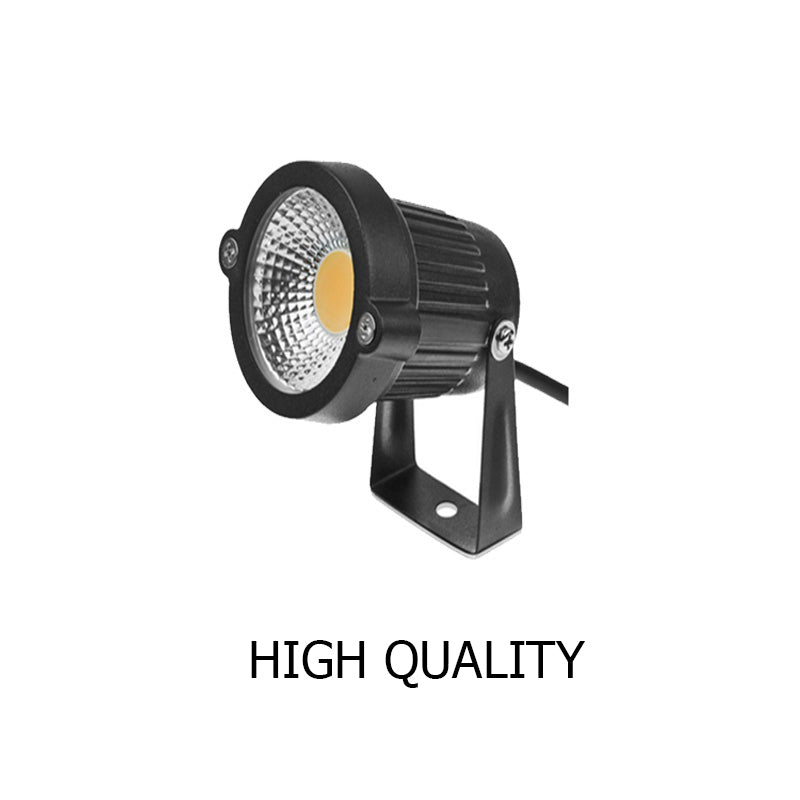 10PCS 5W LED Waterproof Garden Spotlights Warm White 12V