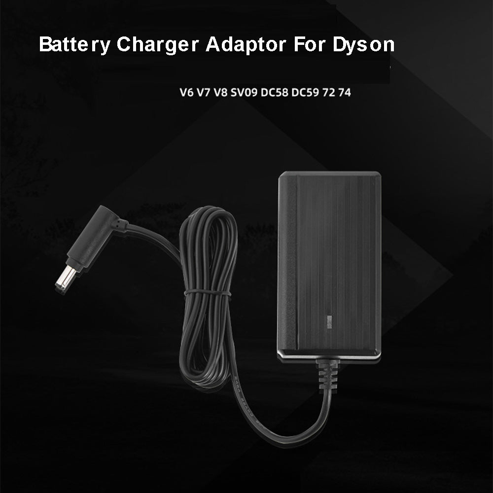 Black AC/DC Battery Charger Adapter for Dyson V6 V8 V7 DC59