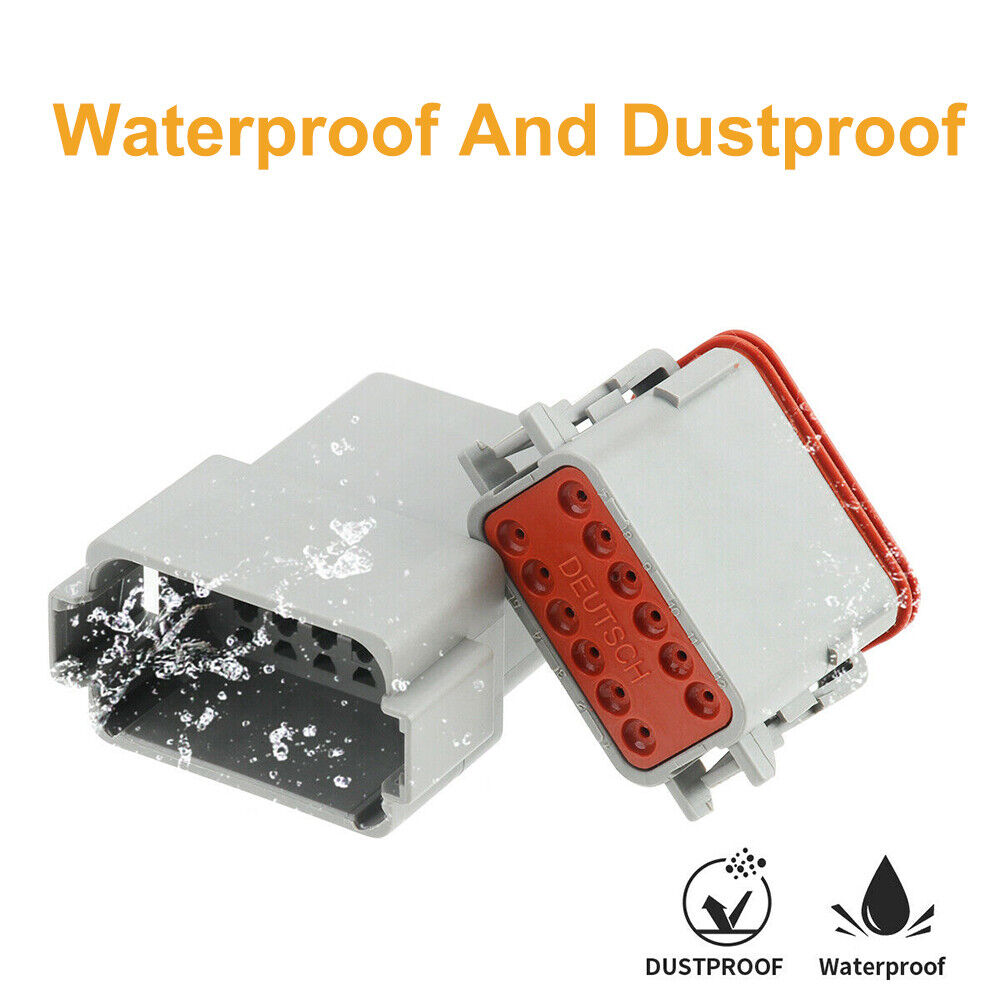 Waterproof Deutsch DT Connectors Kit, 550PCS with Crimp Tool