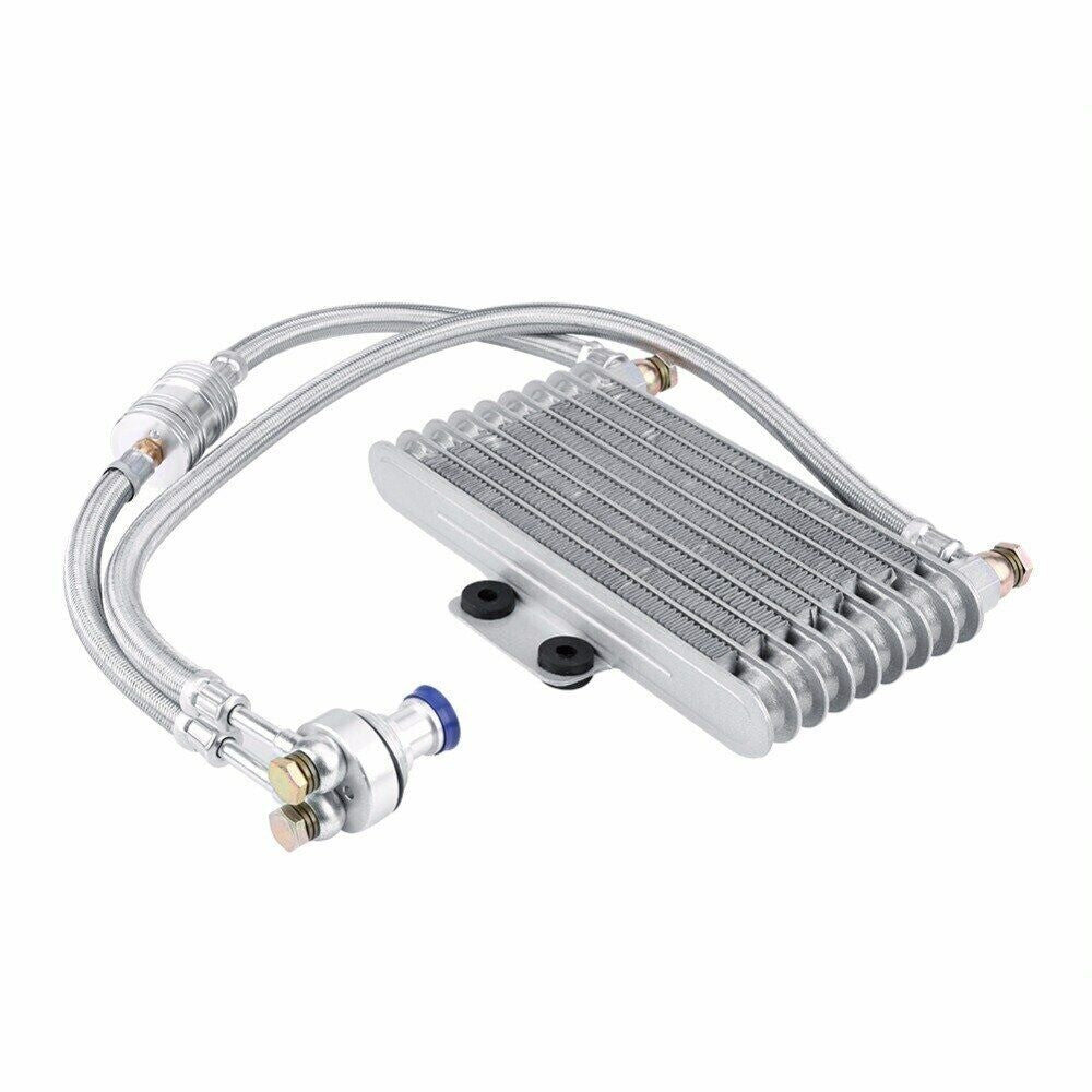 New 125ml Motorcycle Oil Cooler Cooling Radiator Kit For Honda CB CG 100CC-250CC