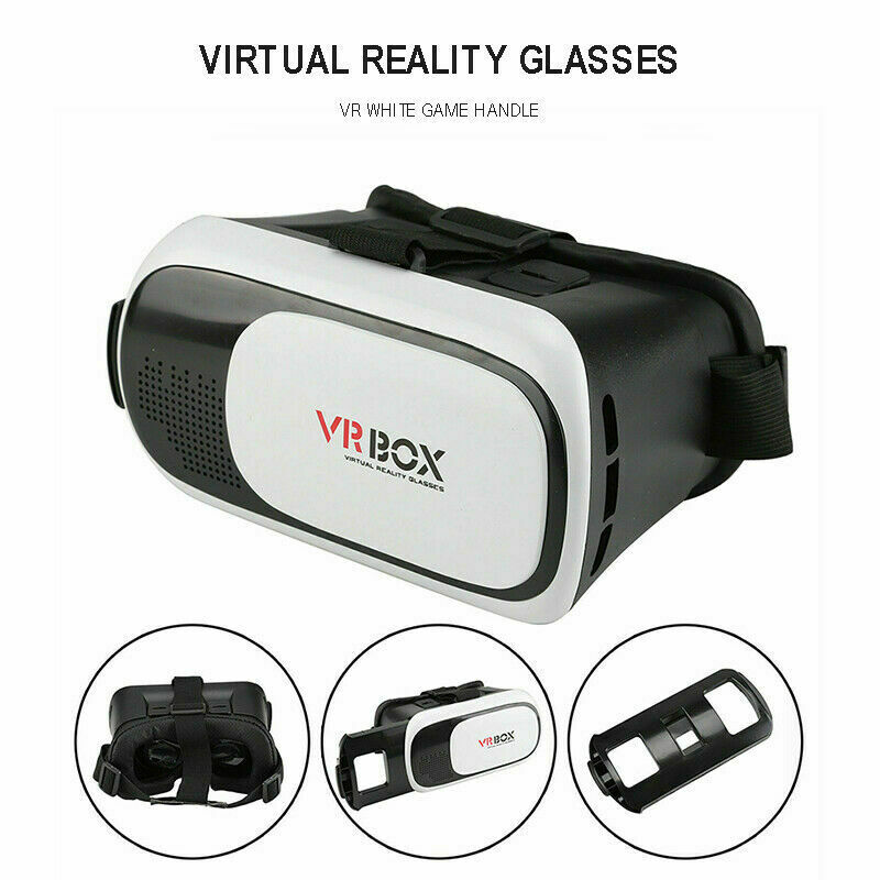 Adjustable Lens 3D VR Headset w/Gamepad for Smartphones