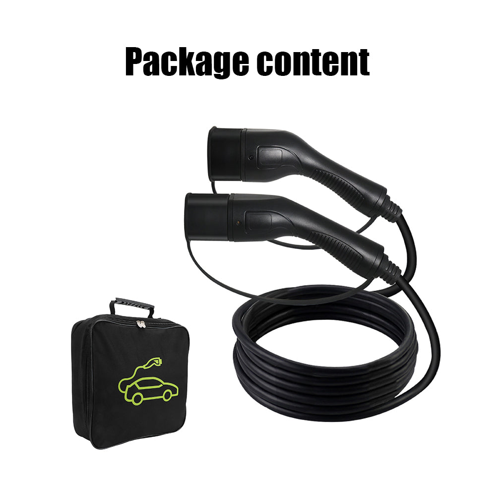 32A 22kW 3Phase EV Charging Cable 5m with Storage Bag