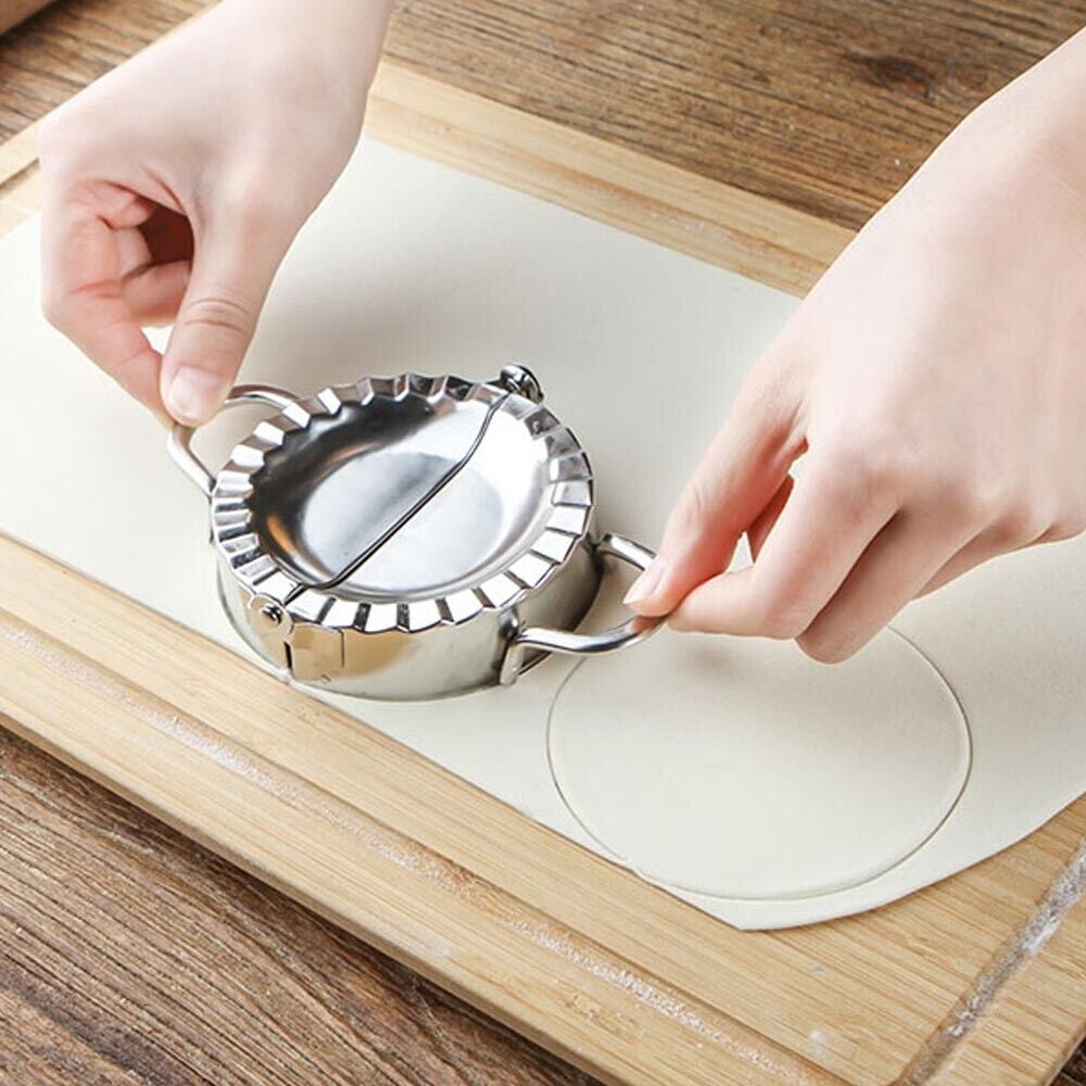 Stainless Steel Dumpling Maker Set with Dough Press Tools