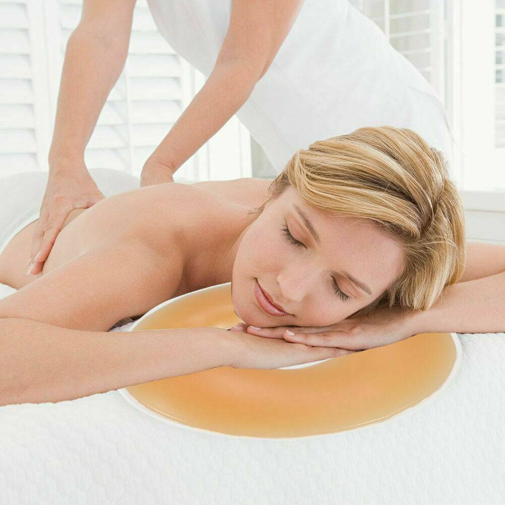 Soft Silicone Face Massage Pillow, Reusable & Easy to Clean