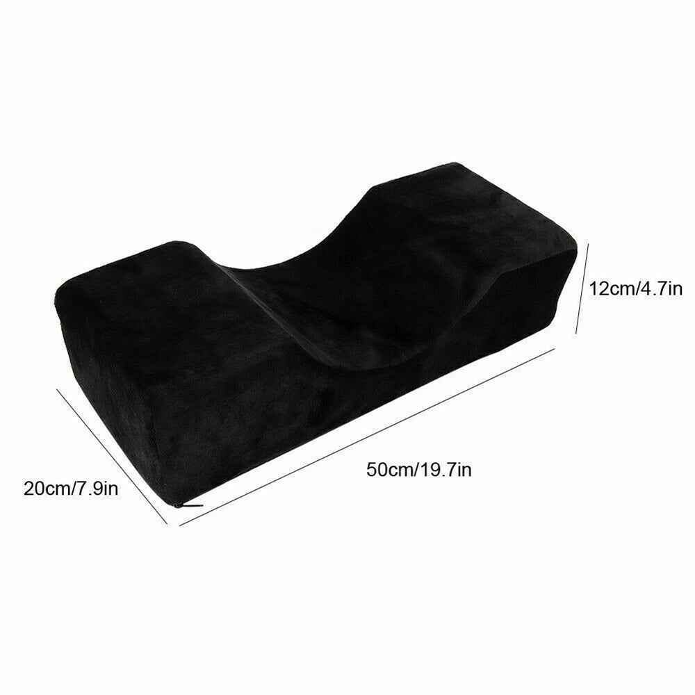 Ergonomic Memory Foam Lash Pillow for Salon Comfort