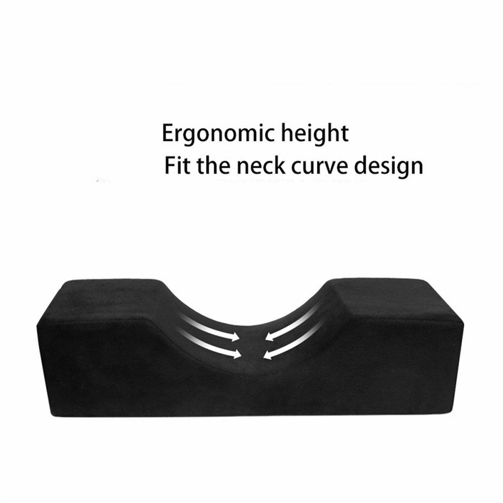 Ergonomic Memory Foam Lash Pillow for Salon Comfort