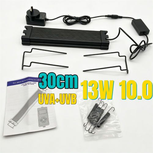 30cm Adjustable Reptile 10.0UVA UVB Lamps LED Light for Reptile Tanks Pet Lighting System