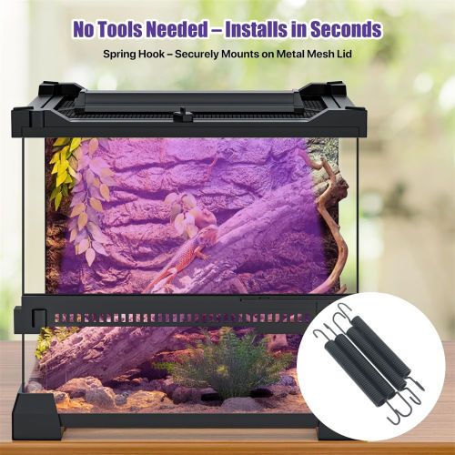 40cm Adjustable Reptile 10.0UVA UVB Lamps LED Light for Reptile Tanks Pet Lighting System